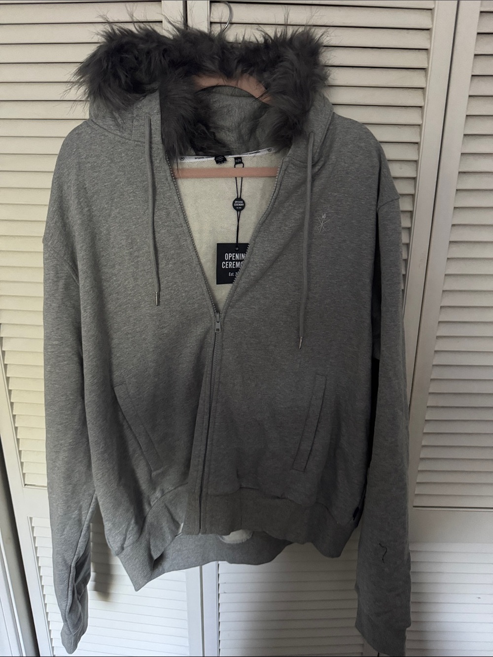 Men’s opening ceremony Hooded Zip Jacket - Subcategory Classification